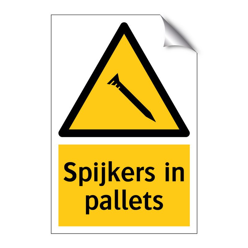 Spijkers in pallets