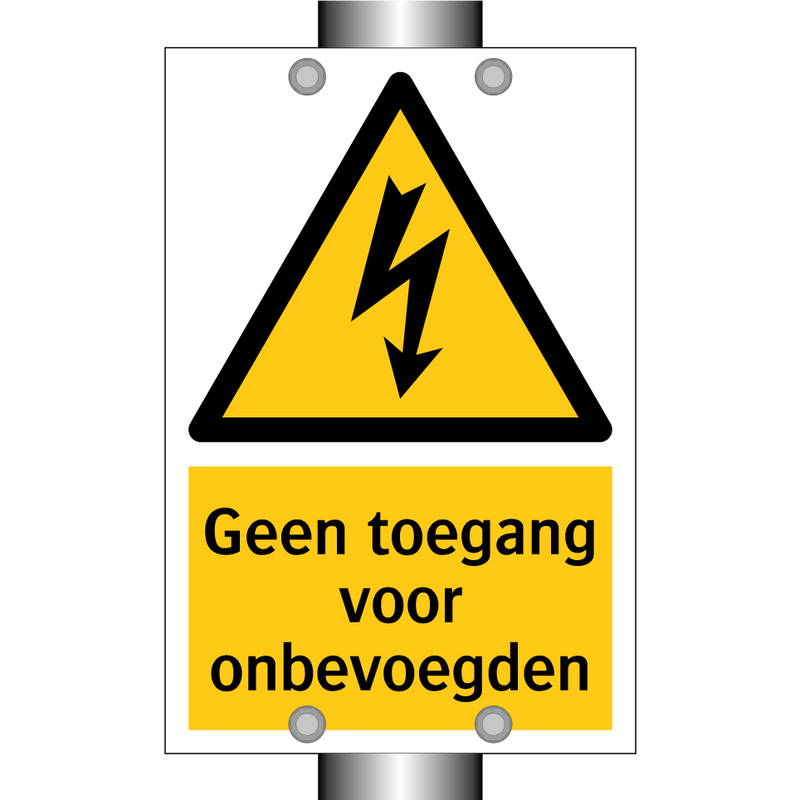 Geen toegang voor onbevoegden