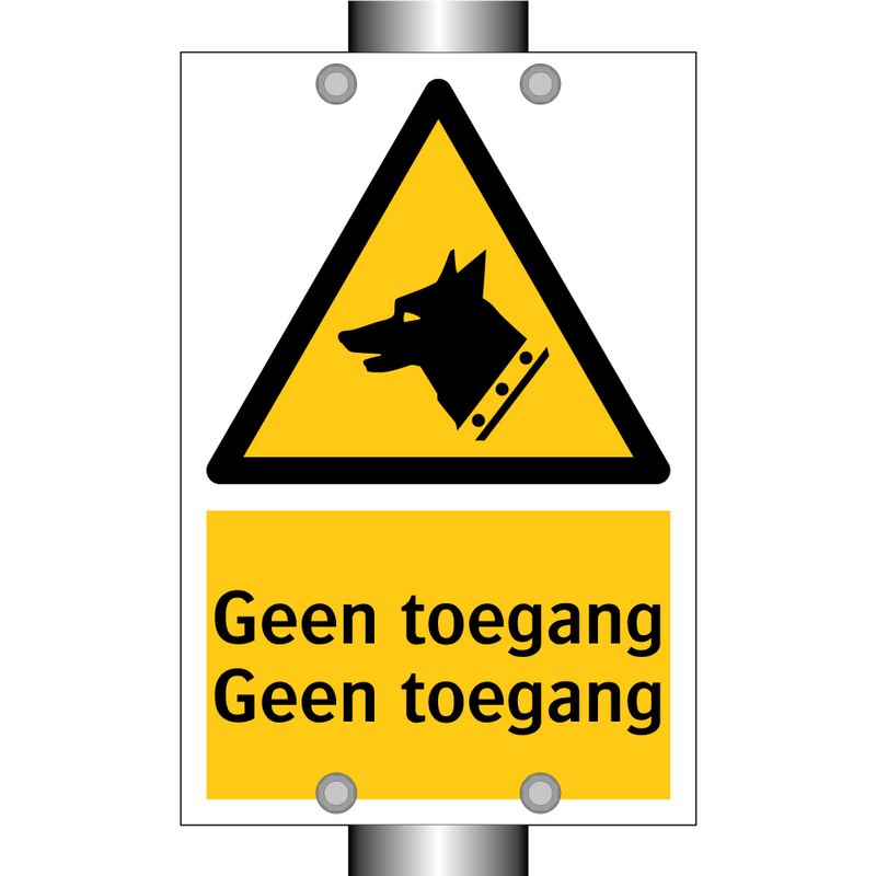 Geen toegang Geen toegang