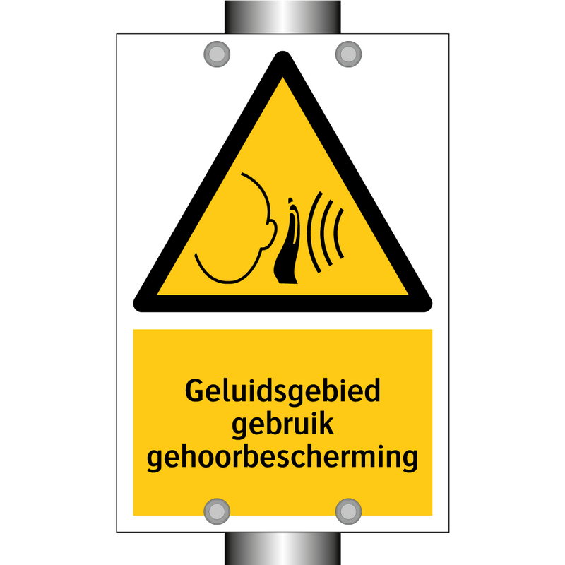 Geluidsgebied gebruik gehoorbescherming