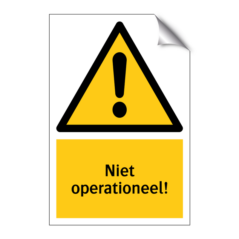 Niet operationeel!