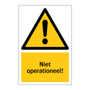 Niet operationeel!