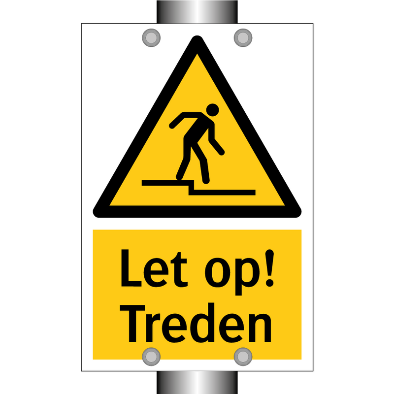 Let op! Treden