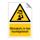 Obstakels in het hoofdgebied!