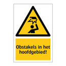 Obstakels in het hoofdgebied!
