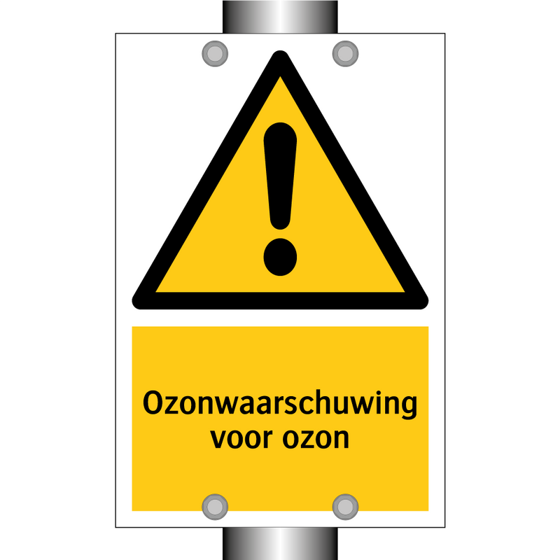 Ozonwaarschuwing voor ozon