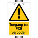 Toegang tot PCB verboden