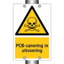 PCB-sanering in uitvoering