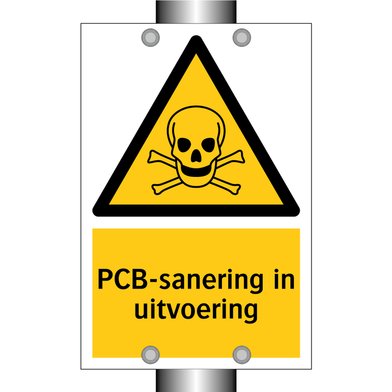 PCB-sanering in uitvoering