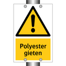 Polyester gieten