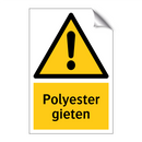Polyester gieten