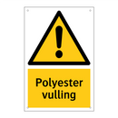 Polyester vulling