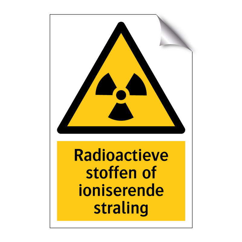 Radioactieve stoffen of ioniserende straling