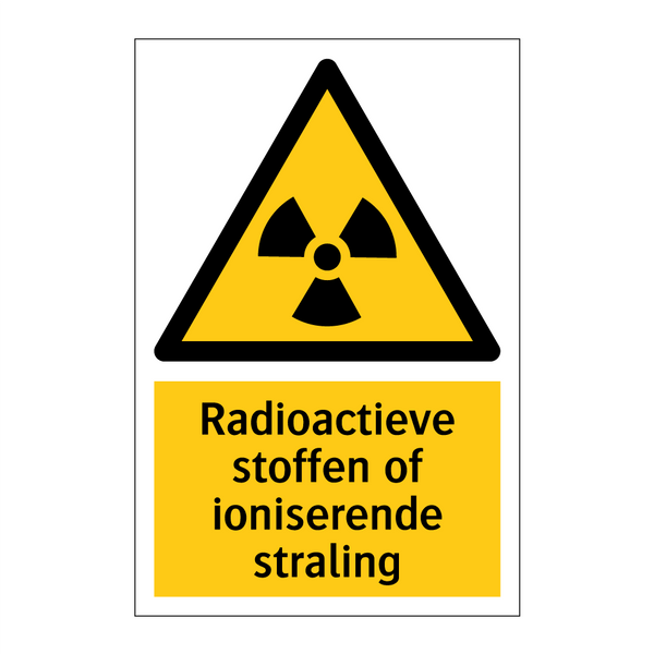 Radioactieve stoffen of ioniserende straling