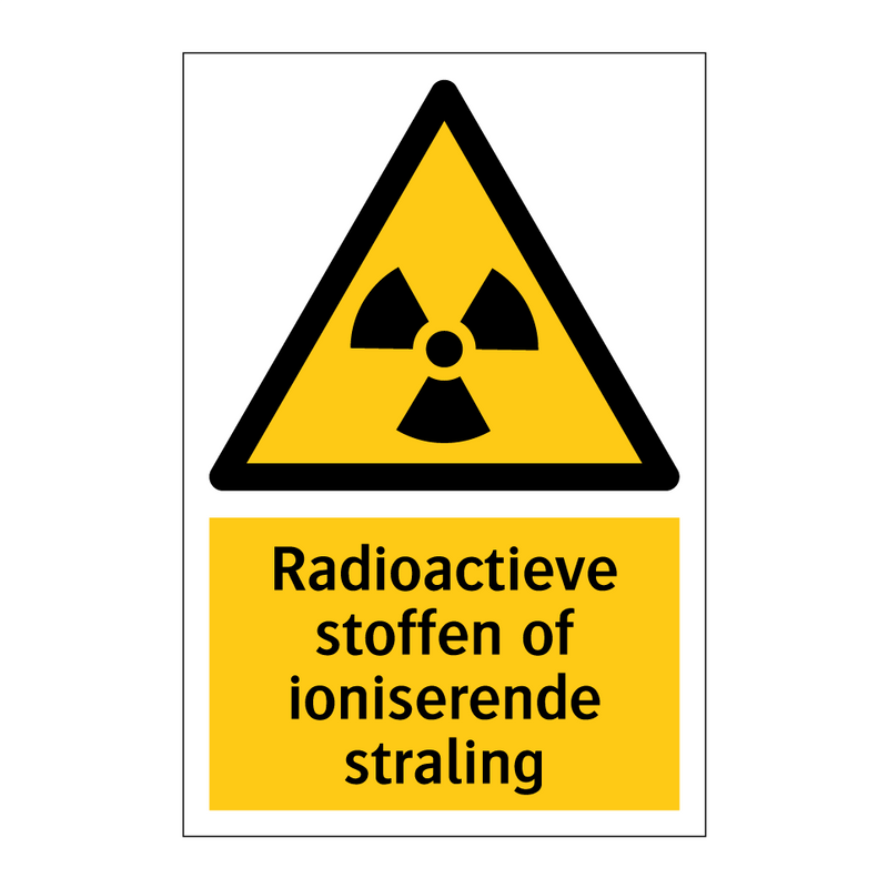 Radioactieve stoffen of ioniserende straling