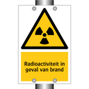 Radioactiviteit in geval van brand
