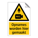 Opnames worden hier gemaakt