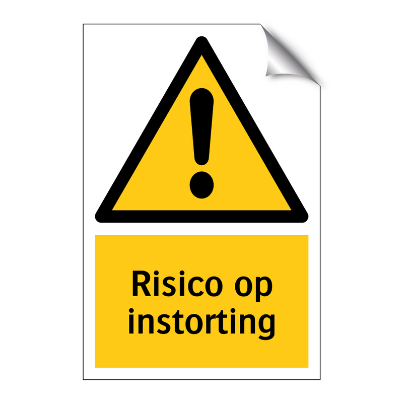 Risico op instorting