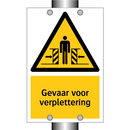 Gevaar voor verplettering