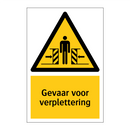 Gevaar voor verplettering
