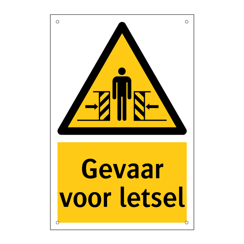 Gevaar voor letsel