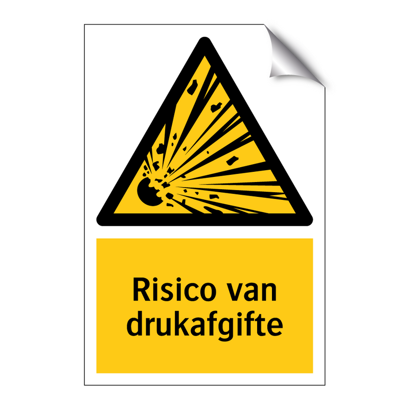 Risico van drukafgifte