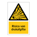 Risico van drukafgifte