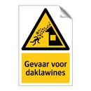 Gevaar voor daklawines