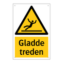 Gladde treden