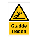 Gladde treden