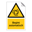 Begint automatisch