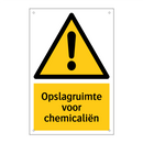 Opslagruimte voor chemicaliën