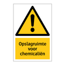 Opslagruimte voor chemicaliën