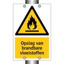 Opslag van brandbare vloeistoffen