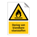 Opslag van brandbare vloeistoffen