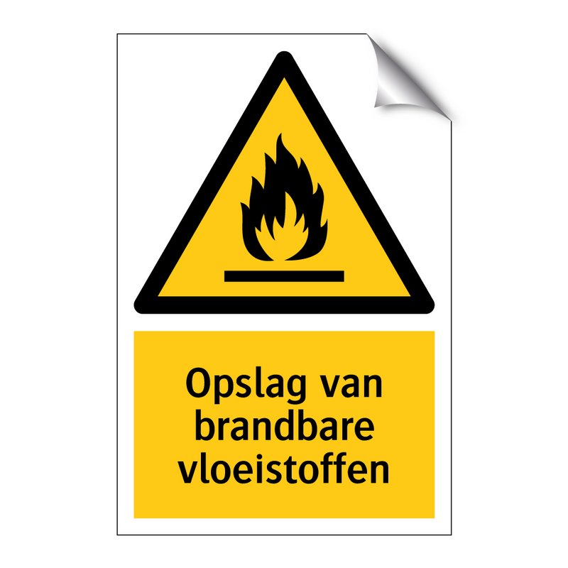 Opslag van brandbare vloeistoffen