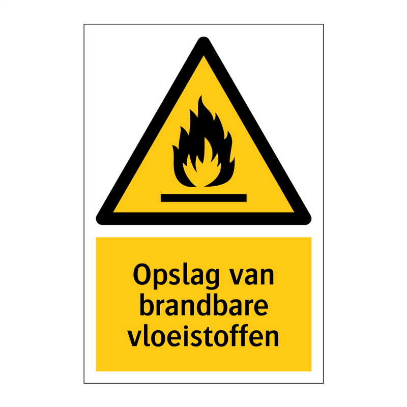 Opslag van brandbare vloeistoffen
