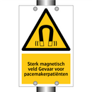 Sterk magnetisch veld Gevaar voor pacemakerpatiënten