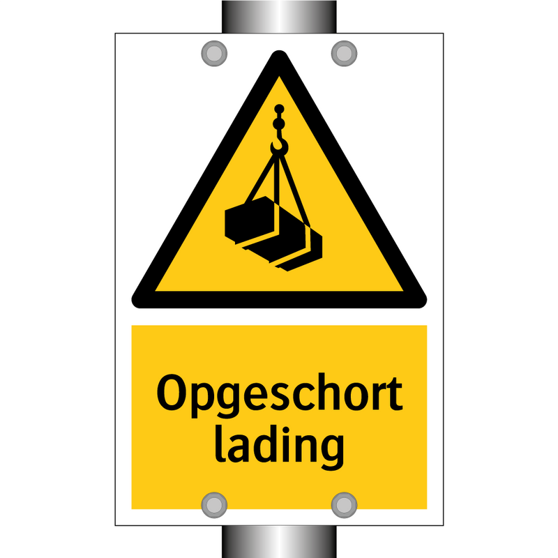 Opgeschort lading