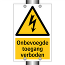 Onbevoegde toegang verboden