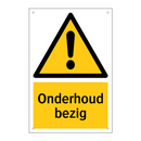 Onderhoud bezig