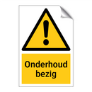 Onderhoud bezig
