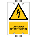 Onderbroken stroomvoorziening