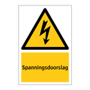 Spanningsdoorslag