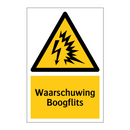 Waarschuwing Boogflits