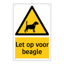 Let op voor beagle