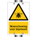 Waarschuwing voor bijenteelt