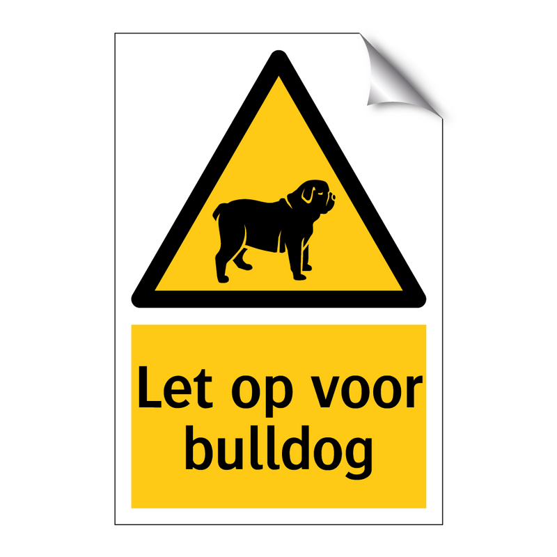 Let op voor bulldog