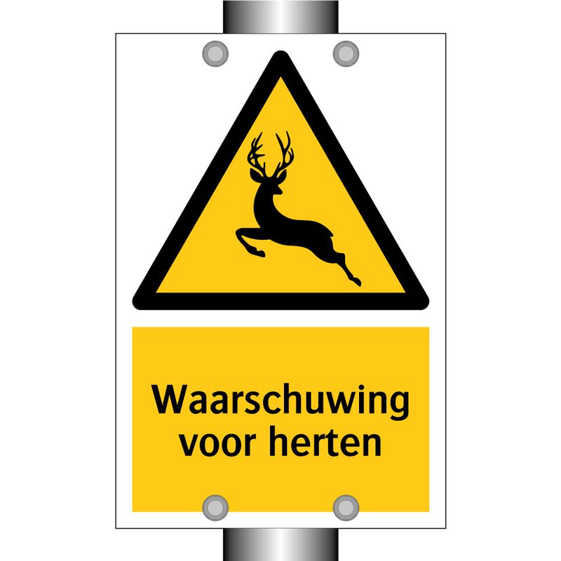 Waarschuwing voor herten