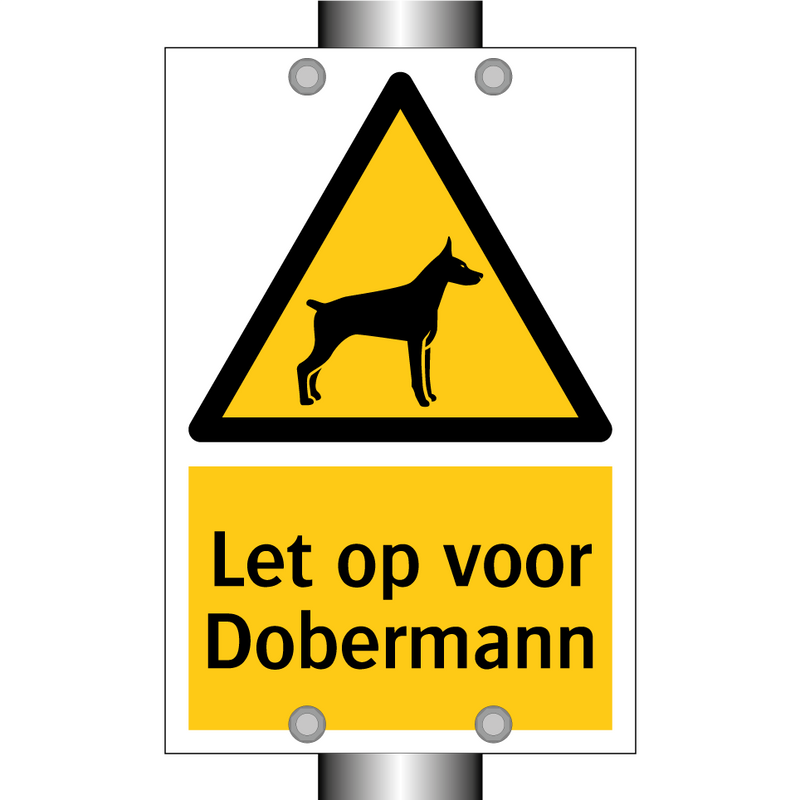 Let op voor Dobermann